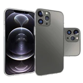 İphone 14 Pro Max Şeffaf Korumalı Tıpalı Silikon Kapak-Kılıf​​​​​​​​​​​​​​​​​​​​​​​​​​​​​​​​ thumbnail 1