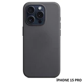 iPhone 15 Pro için MagSafe özellikli Mikro Dokuma Kılıf thumbnail 2