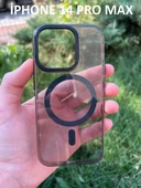 İphone 14 Pro Max Hybrid Magsafe Animasyonlu Sararmaz Kılıf thumbnail 5