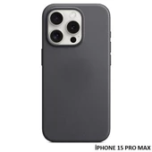 iPhone 15 Pro Max için MagSafe özellikli Mikro Dokuma Kılıf thumbnail 3