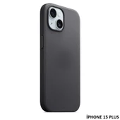 iPhone 15 Plus için MagSafe özellikli Mikro Dokuma Kılıf thumbnail 5