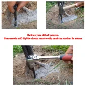 Çakma Çelik Dübel İç Dişli M10 mm Raf İskele Montaj Bağlantı Monte Zemin Tavan Beton Asma Aparat thumbnail 4