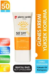 Pierre Cardin Yüksek Uv Korumalı Koyu Leke Önleyici Spf 50 Güneş Kremi Yüz Ve Tüm Vücut 50 ml - 1