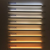 Ledesis Mutfak Dolabı ve Tezgah Altı Bombe Difüzörlü Köşe Bar LED 24V 3000K 100cm thumbnail 2