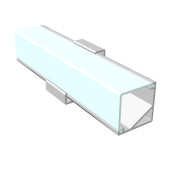 Ledesis Mutfak Dolabı ve Tezgah Altı Köşe Difüzörlü Köşe Bar LED 12V 2700K 50CM - 1