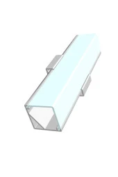 Ledesis Mutfak Dolabı ve Tezgah Altı Köşe Difüzörlü Köşe Bar LED 24V 3000K 100CM - 1