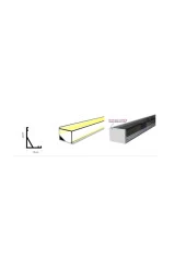 Ledesis Mutfak Dolabı ve Tezgah Altı Köşe Difüzörlü Köşe Bar LED 24V 6500K 200CM - 2
