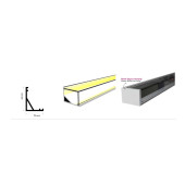 Mutfak Dolabı ve Tezgah Altı Köşe Difüzörlü Köşe Bar LED 12V 4000K 150CM - 4
