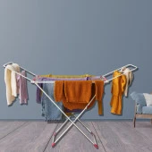 BESTOCLASS Pratika Kurutmalık - Çamaşır Kurutmalığı - 2 Kanatlı Kurutmalık - 4