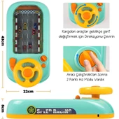 Minio Baby - Sesli Direksiyon Simülasyon - Araba Yarışı- El kol Göz Koordinasyonu - Eğitici Oyuncak - 5