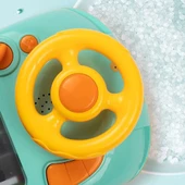 Minio Baby - Sesli Direksiyon Simülasyon - Araba Yarışı- El kol Göz Koordinasyonu - Eğitici Oyuncak - 3