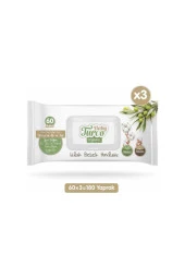 BABY TURCO Doğadan Islak Bebek Havlusu 60 Yaprak 3'Lü - 2