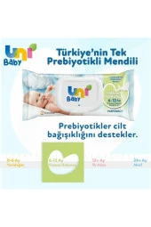 UNİ BABY Hassas Dokunuş Islak Mendil 12X52Li 6-12 Ay - 1