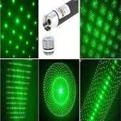 VIP 100 MW GREEN LASER POINTER 100 MW YEŞİL LAZER 4 BAŞLIKLI KUTULU YEŞİL LAZER KAMP DAĞCI IŞIKLARI thumbnail 3