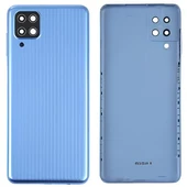Samsung Galaxy M12  - SM-M127 FULL Kasa Arka Kapak Takım MAVİ - 1