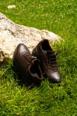 +7 cm Boy Uzatan Gizli Topuklu Bağcık Detaylı Erkek Spor Ayakkabı, Sneaker - 11