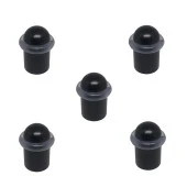 5 Adet Lüx Kapı Yer Zemin Tamponu Stoper Siyah 5 cm - 1