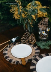 The Mia Woody Porselen Servis 34x21 cm - 3