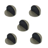 5 Adet Yarım Ay Yapışkanlı Kapı Tamponu Stoper Saten 3,5 cm - 1