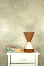 qdec Modern Dizayn Mito Abajur Kahve Kahve - 2