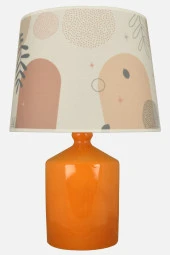 qdec Seramik Küp Vazo Abajur Hardal - Bohem thumbnail 1