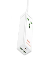 Qpen AC9A 1.5M Talent 2 Adet USB  Type-C  Priz 30W Şarj Aleti - 1