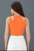 Atlet Çift Askılı Kaşkorse - Turuncu thumbnail 3