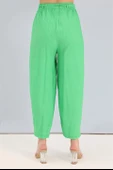Takım Nakış Detaylı Viskon Gömlek Pantolon - Yeşil thumbnail 5