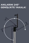 Torima Uzaktan Kumandalı K07 Mini Kablosuz Selfie Çubuğu - 5