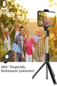 Torima Uzaktan Kumandalı K07 Mini Kablosuz Selfie Çubuğu - 6
