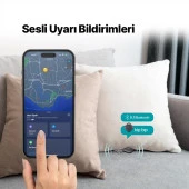Ttec Apple Lisanslı Akıllı Takip Cihazı Air Tag Sesli Uyarı Kedi Köpek Araç Bavul Araç Takip Cihazı - 4