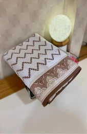 Banyo Havlusu Juliette Pamuk 90*150 cm ÖZDLK Dode Flora - 1