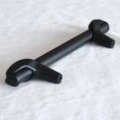 Prade 96 mm Mat Siyah Metal Kulp Çekmece Mobilya Mutfak Kapak Dolap Kulpları Dolabı Kulbu Kulpu thumbnail 5