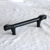 Prade 96 mm Mat Siyah Metal Kulp Çekmece Mobilya Mutfak Kapak Dolap Kulpları Dolabı Kulbu Kulpu thumbnail 6
