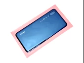 Tkgz Huawei Uyumlu P20 PRO Arka Pil Batarya Kapağı (CAM) MAVİ - 1