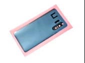 Tkgz Huawei Uyumlu P30 Pro Arka Kapak Batarya Pil Kapağı (Cam Kamera Camı) Mavi - 2