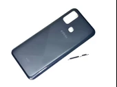 Tkgz Infinix HOT 9 PLAY KASA Arka Pil Batarya Kapağı SİYAH - 1