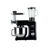 Yasomi 1511bml 7 litre Led Ekranlı Kıyma Çekme Aparatlı Blender Stand Mikser Mutfak Şefi (siyah) - 4