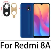Tkgz Xiaomi Redmi 8A Arka Kamera Camı Lens Yapışkanlı - 1