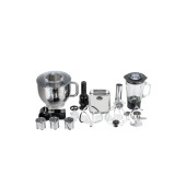 Yasomi 1511bml 7 litre Led Ekranlı Kıyma Çekme Aparatlı Blender Stand Mikser Mutfak Şefi (Beyaz) - 7