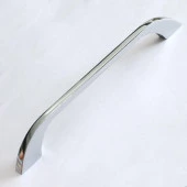 Mobilya Kulp Mutfak Dolabı Çekmece Dolap Kulpları Kapak Kulpu Kulbu Krom Renk 192 mm Metal thumbnail 2