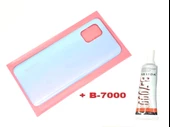 Tkgz Xiaomi Mi 10 Lite Arka Kapak Pil Kapağı (CAM+B-7000) MAVİ - 1