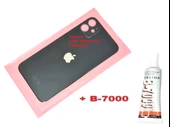 Tkgz İPhone 11 Arka Pil Batarya Kapağı (CAM+B-7000) SİYAH - 1