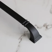 Roma 224 mm Mat Siyah Kulp Metal Mobilya Çekmece Dolap Kapak Mutfak Kulpları Kulbu Dolabı Kulpu thumbnail 8
