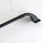 Roma 224 mm Mat Siyah Kulp Metal Mobilya Çekmece Dolap Kapak Mutfak Kulpları Kulbu Dolabı Kulpu thumbnail 5