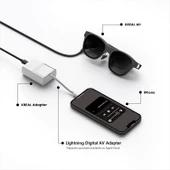 XREAL Air Adaptörü, HDMI Adaptörü aracılığıyla iPhone'a Bağlanır - 4