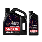 Icon Group - SNC-OIL 100.000 Km + Bakım Pro-S Plus Onarıcı 10W-40 Motor Yağı (4+1LT) - 1