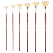 Bigpoint 113 Serisi Doğal Kıl Yelpaze Fırça No: 2 - 1