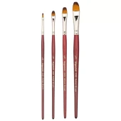 Bigpoint 220 Serisi Sentetik Kıl Kedi Dili Fırça No: 1/4 thumbnail 1