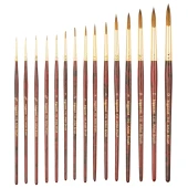 Bigpoint 110 Serisi Samur Kolinsky Yuvarlak Fırça No: 11 - 1